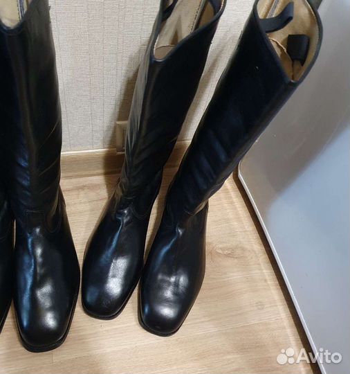 Немецкие хромовые сапоги гдр 43,44 размер 1973-88