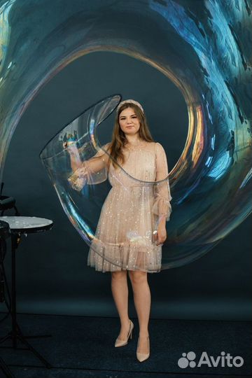 Шоу мыльных пузырей