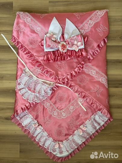 Конверт на выписку для девочки