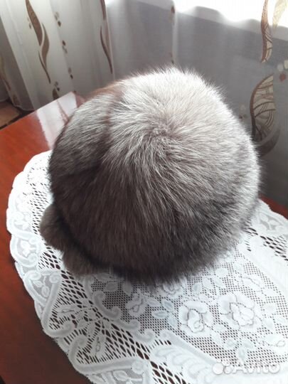 Шапка из чернобурки