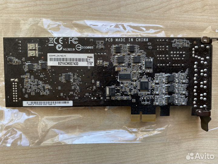 Звуковая карта asus "Xonar DX" 7.1 PCI-Ex