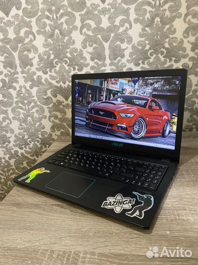 Игровой ноутбук GTX 1050/Ryzen 5/6Gb озу/SSD+HDD