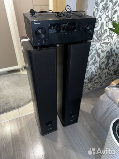 Колонки yamaha с усилителем pioneer