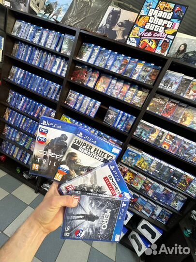 Ghostbusters ps4 новый в плёнке