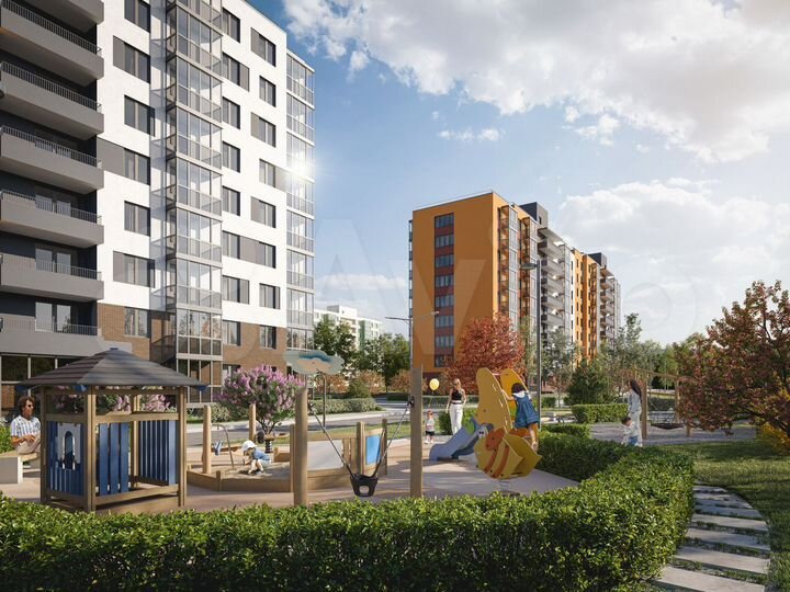 2-к. квартира, 59 м², 4/9 эт.