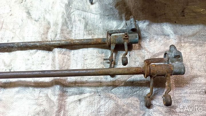 Механизм переключения передач газ 21