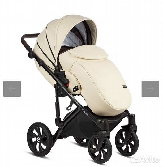 Детская коляска 3 в 1 Tutis Viva Life Leather 2019