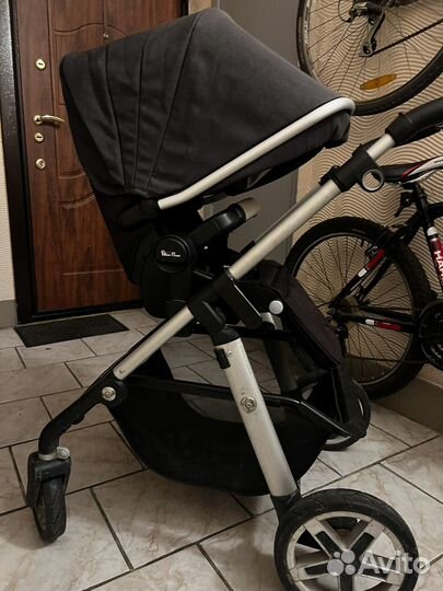 Коляска 2 в 1 Silver Cross Horizon Go Onyx