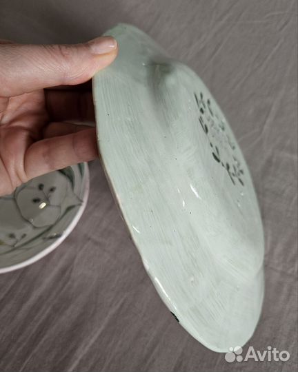 Тарелки керамические ручной работы