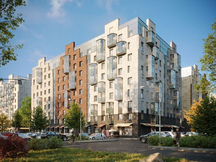 1-к. квартира, 36,8 м², 4/9 эт.