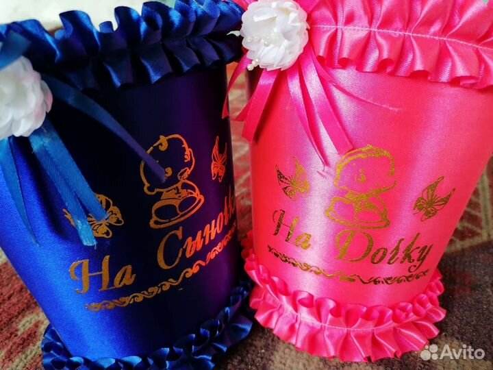 Свадебный сундук для денег