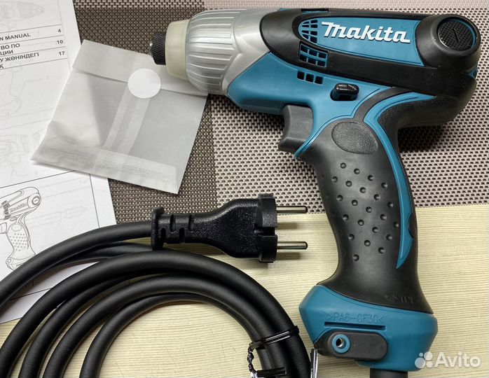 Ударный сетевой шуруповерт Makita TD0101 Оригинал