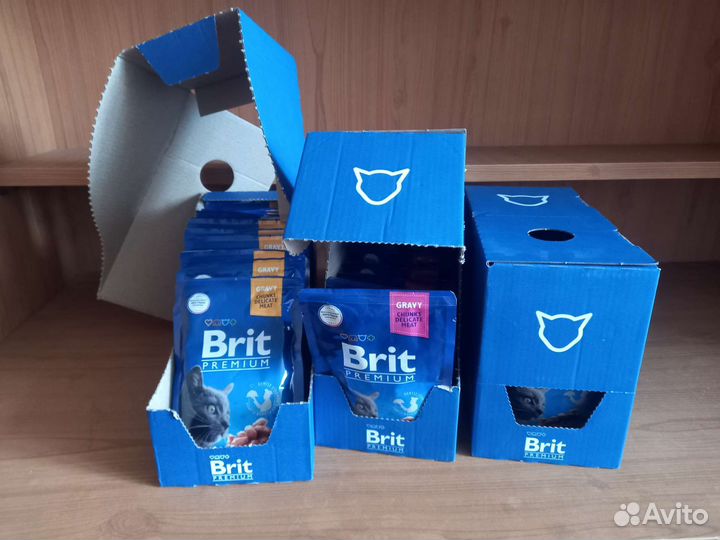 Корм для кошек Brit