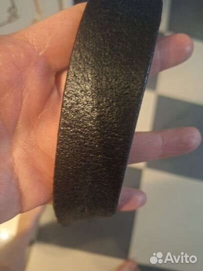 Мужской кожаный ремень JMS