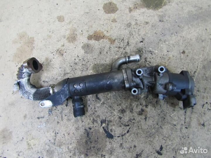 Клапан егр/EGR с теплообменником правый jaguar XF