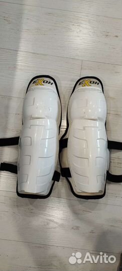 Щитки+ налокотники хоккейные exon крок