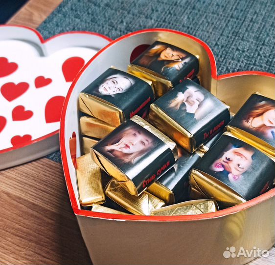 Подарок из конфет, индивидуальный дизайн