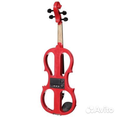 Электроскрипка antonio lavazza EVL-01 красная