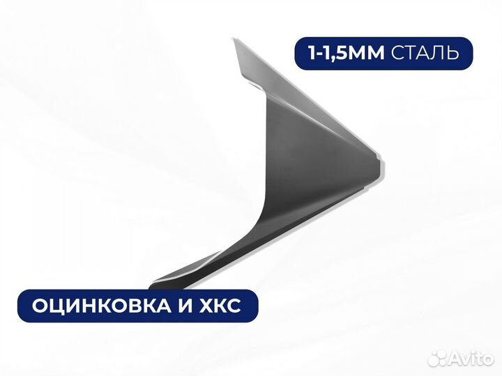 Ремонтные пороги и арки Mitsubishi Средняя Ахтуба