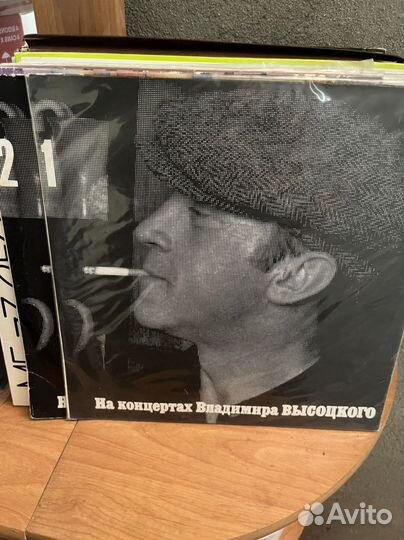 Музыкальные пластинки Высоцкий