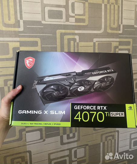 Rtx 4070ti Super Msi Gaming X Slim 16gb