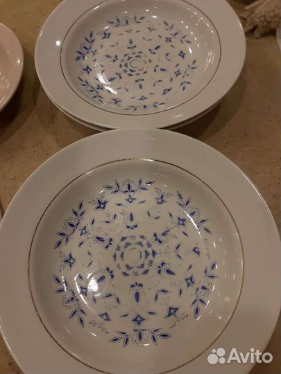 Тарелки Дулево СССР 1963