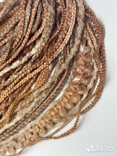 Косы дреды де комплект софт дреды