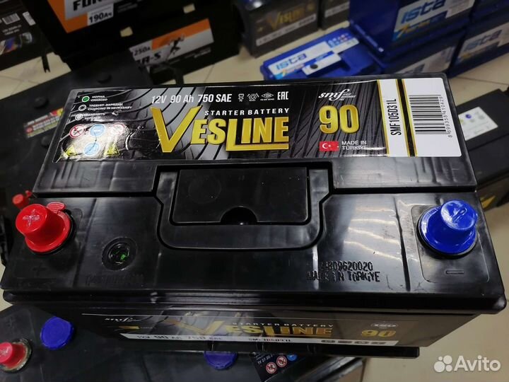 Аккумулятор на land cruiser 90ah