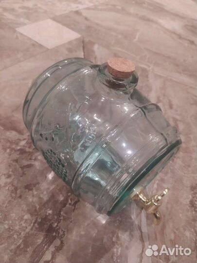 Бочонок стеклянный 2л