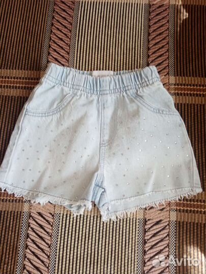Джинсовые шорты для девочки
