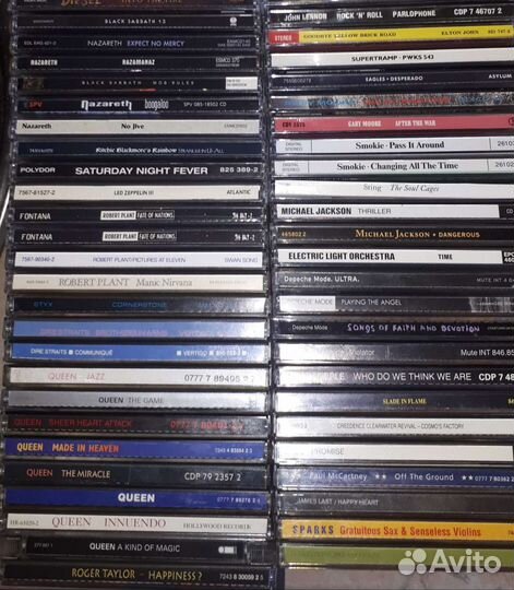 Фирменные CD The Doors, Slade, The Moody Blues