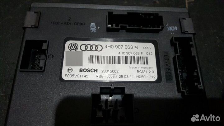 Блок комфорта Audi A7 4G CGW 2011