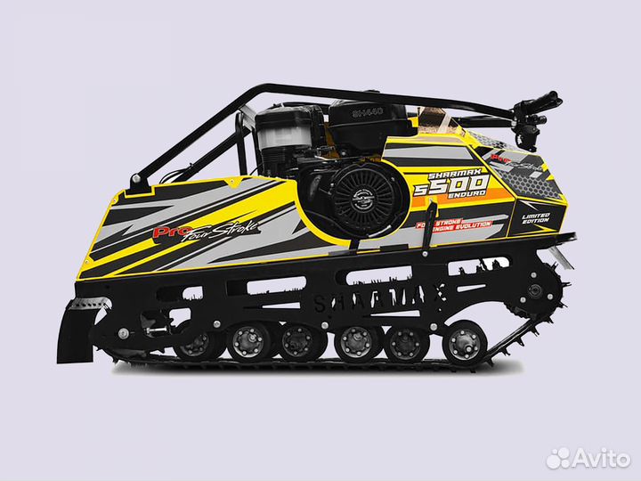 Мотобуксировщик Sharmax S500 1450 HP18 Enduro Lite