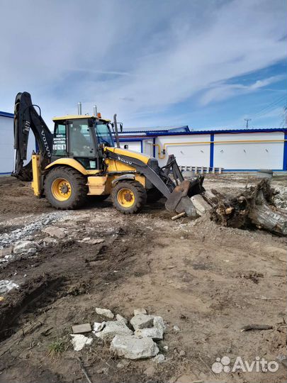 Услуги экскаватора погрузчика volvo