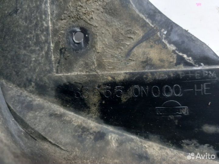 Брызговик передний Nissan Pulsar FN15 GA15 1997