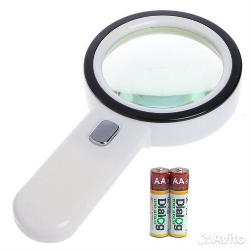 Лупа с подсветкой DT7670 10x 105мм