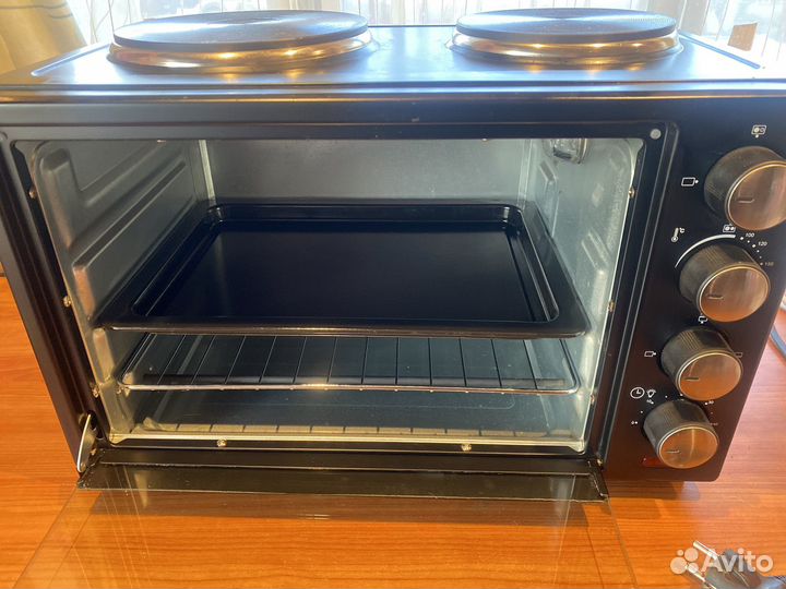 Электропечь dexp VN-3000 HP черная(30л,1600 Вт)