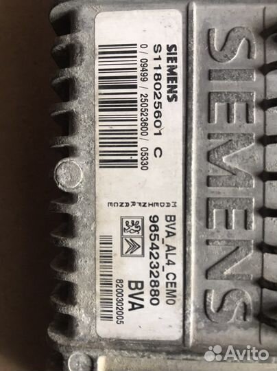 Блок управления АКПП citroen c4