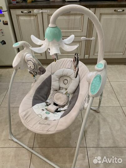 Детские качели шезлонг