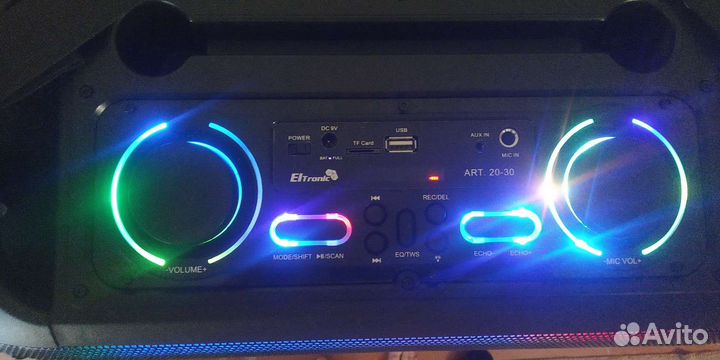 Портативная блютуз колонка eltronic 20-30