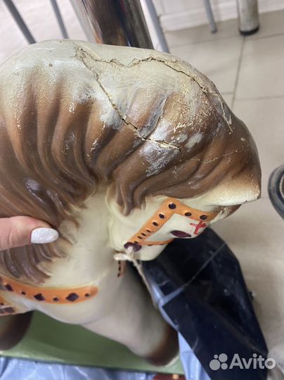 Краснокамская игрушка лошадка(прессопилки)