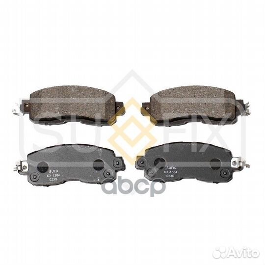 Колодки тормозные дисковые перед прав/лев S