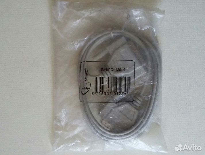 Кабель LPT DB25M - DB25M