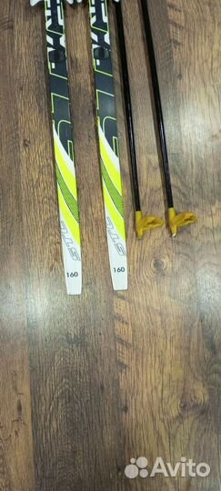 Лыжи беговые детские 160 с ботинками