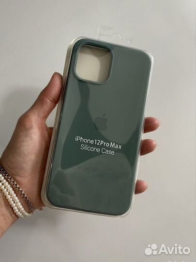 Силиконовый чехол на iPhone 12 ProMax
