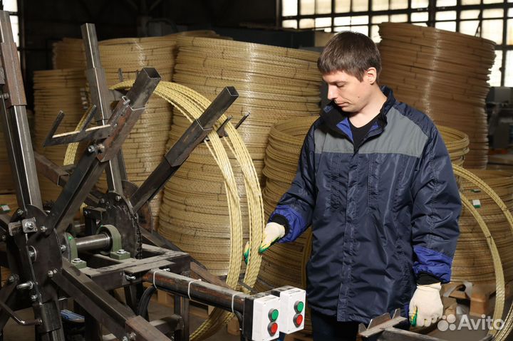 Стеклокомпозитная радиопрозрачная армтура промышле