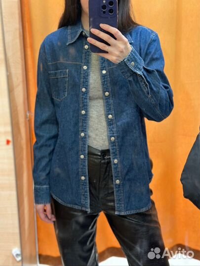 Джинсовая рубашка