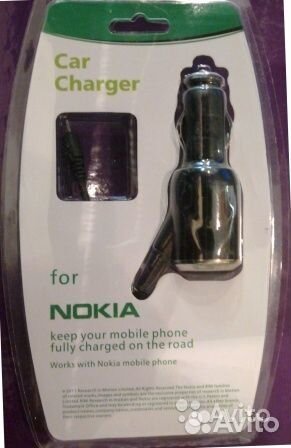 Зарядное устройство Nokia тонкий разъем