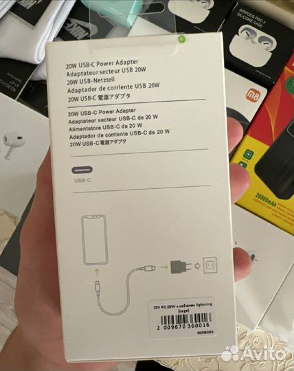 Зарядка на айфон type-c lightning