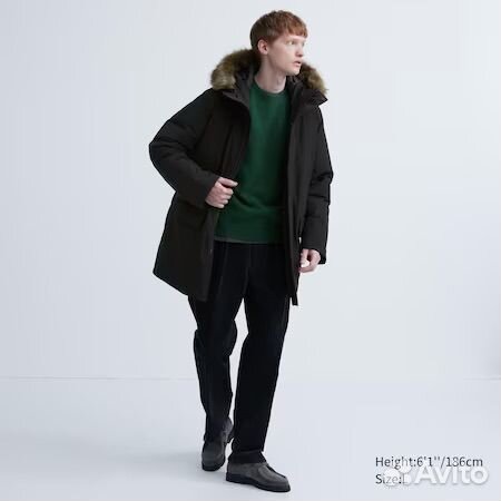 Зимняя куртка парка uniqlo